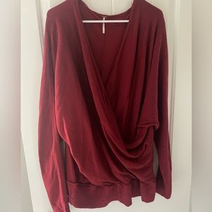 Free People Wrap Sweater